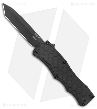 Hogue Knives Exploit OTF Automatic Knife Tanto Black (3.5" Black) 34047 1 Hogue Knives Exploit OTF Automatic Knife Tanto Black (3.5" Black) 34047