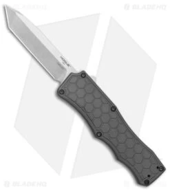 Hogue Knives Exploit OTF Automatic Knife Tanto Gray (3.5" Stonewash) 34042