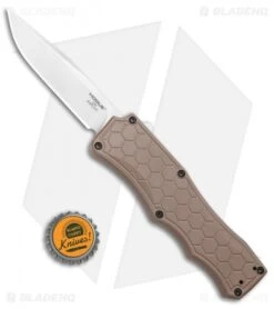 Hogue Knives Exploit OTF Automatic Knife Clip Point FDE (3.5" Tumbled) 34053 -Knives Shop Hogue Knives Exploit OTF Automatic Knife Clip Point FDE Tumbled 34053 BHQ 109450 kp bottlecap jr
