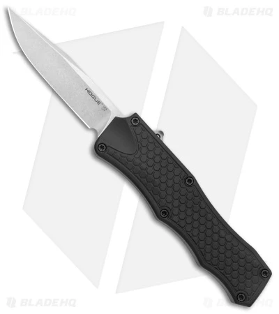 Hogue Knives OTF Automatic Knife Black (3.375" Stonewash) 34010 1 Hogue Knives OTF Automatic Knife Black (3.375" Stonewash) 34010