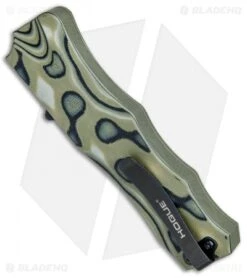 Hogue Knives OTF Automatic Knife Green G-Mascus (3.4" Black) 6 Hogue Knives OTF Automatic Knife Green G-Mascus (3.4" Black) -Knives Shop Hogue Knives OTF Auto Green G Mascus Black 34007 EXLMGE BHQ 77542 jr side