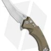 Hogue Knives X5 Wharncliffe Flipper Knife FDE (3.5" Stonewash) 34564