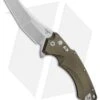Hogue Knives X5 Wharncliffe Flipper Knife FDE (4" Stonewash) 34544