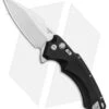 Hogue Knives X5 Spear Point Flipper Knife Black Aluminum (4" Stonewash) 34550