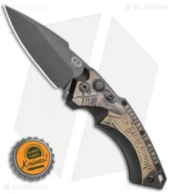 Hogue Knives/Outlaw Ordnance X5 Auto Knife Class Barbershop (3.25" Black) -Knives Shop Hogue Knives X5 Spear Point Automatic Knife 3.25in Working Class Barbershop 34593 EXLBHQ BHQ 107277 LS Bottlecap