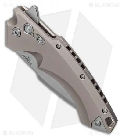 Hogue Knives X5 Spear Point Flipper Knife FDE (4" Stonewash) 34554 2 Hogue Knives X5 Spear Point Flipper Knife FDE (4" Stonewash) 34554 - Image 2