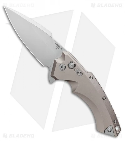 Hogue Knives X5 Spear Point Flipper Knife FDE (4" Stonewash) 34554 1 Hogue Knives X5 Spear Point Flipper Knife FDE (4" Stonewash) 34554