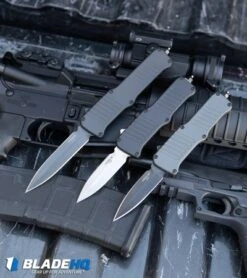 Hogue Mini Incursion D/E OTF Automatic Knife Gray Aluminum (3" Black) 54072 9 Hogue Mini Incursion D/E OTF Automatic Knife Gray Aluminum (3" Black) 54072 -Knives Shop Hogue Mini Incursion D E OTF Automatic Knife Black Aluminum Tumble 54070 BHQ0 108438 kp gunz web 2