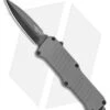 Hogue Mini Incursion D/E OTF Automatic Knife Gray Aluminum (3" Black) 54072
