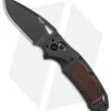 Hogue Sig K320 Classic AXG Drop Point Knife Black Aluminum + Walnut (3.5" Black)