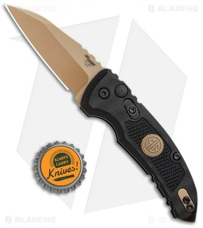 Hogue Sig Sauer A01 Microswitch Automatic Knife Wharncliffe (2.6" FDE) 4 Hogue Sig Sauer A01 Microswitch Automatic Knife Wharncliffe (2.6" FDE) - Image 4