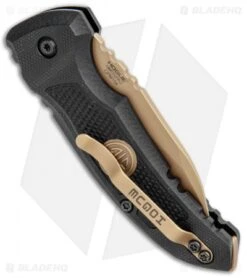 Hogue Sig Sauer A01 Microswitch Automatic Knife Wharncliffe (2.6" FDE) 6 Hogue Sig Sauer A01 Microswitch Automatic Knife Wharncliffe (2.6" FDE) -Knives Shop Hogue Sig Sauer A01 Microswitch Auto Wharncliffe FDE 16100 BHQ 102933 jr side