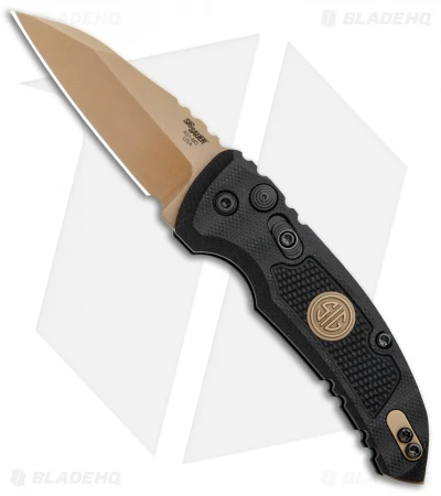 Hogue Sig Sauer A01 Microswitch Automatic Knife Wharncliffe (2.6" FDE) 1 Hogue Sig Sauer A01 Microswitch Automatic Knife Wharncliffe (2.6" FDE)