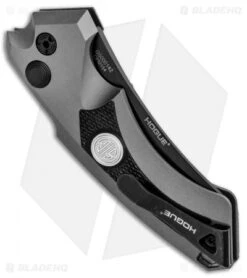 Hogue Sig Sauer EX-A05 Wharncliffe Automatic Knife Grey (3.5" Black) 36522 6 Hogue Sig Sauer EX-A05 Wharncliffe Automatic Knife Grey (3.5" Black) 36522 -Knives Shop Hogue Sig Sauer EX A05 Wharncliffe Auto Grey Black 36522 BHQ 86063 jr side