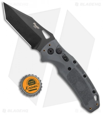Hogue Sig K320A Tactical Automatic Tanto Knife Gray Polymer (3.5" Black) 4 Hogue Sig K320A Tactical Automatic Tanto Knife Gray Polymer (3.5" Black) - Image 4