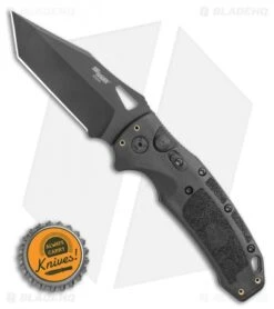 Hogue SIG K320A Tactical Automatic Knife Black Polymer Tanto (3.5 Blk) 7 Hogue SIG K320A Tactical Automatic Knife Black Polymer Tanto (3.5 Blk) -Knives Shop Hogue Sig k320A Tactical Automatic Knife Black Polymer Tanto 3.5 Blk BHQ 117429 LS Bottlecap