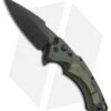 Hogue Knives X5 Spear Point Flipper Knife OD Green G-Mascus (3.5" Black)