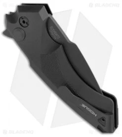 Hogue Knives X5 Tactical Flipper Knife Black G-10 Inlay (3.5" Black) -Knives Shop Hogue X 5 Tactical Black G 10 Inlay Black 34576 EXLMTG BHQ 49333 jr side