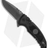 Hogue X1 Microflip Drop Point Flipper Knife Black Sig Medallion (2.6" Gray)