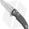 Hogue X1 Microflip Drop Point Flipper Knife Matte Gray (2.6" Stonewash) 24172