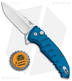 Hogue X1 Microflip Flipper Knife Matte Blue Aluminum (2.6" Stonewash) 24178 7 Hogue X1 Microflip Flipper Knife Matte Blue Aluminum (2.6" Stonewash) 24178 -Knives Shop Hogue X1 Microflip Matte Blue Aluminum SW 24178 EXLRSR BHQ 95491 jr bottlecap