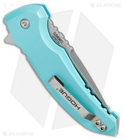 Hogue X1 Microflip Flipper Knife Matte Aquamarine (2.6" Stonewash) 24173 3 Hogue X1 Microflip Flipper Knife Matte Aquamarine (2.6" Stonewash) 24173 - Image 3