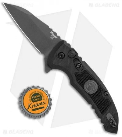Hogue X1 Microflip Wharncliffe Flipper Knife Black Sig Medallion (2.6" Gray) 4 Hogue X1 Microflip Wharncliffe Flipper Knife Black Sig Medallion (2.6" Gray) - Image 4