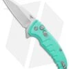 Hogue X1 Microflip Wharncliffe Flipper Knife Matte Aqua (2.6" SW) 24163