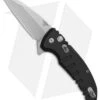 Hogue X1 Microflip Wharncliffe Flipper Knife Matte Black (2.6" SW) 24160