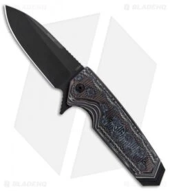 Hogue Sig Sauer EX-02 Spear Point Flipper Knife Black/Gray G-Mascus (Black)