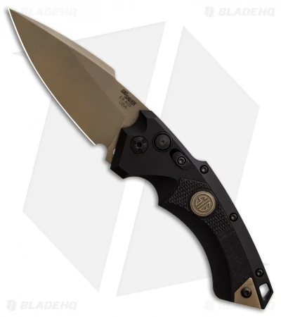 Hogue Sig Sauer EX-A05 Spear Point Automatic Knife Black (3.5" FDE) 36530 1 Hogue Sig Sauer EX-A05 Spear Point Automatic Knife Black (3.5" FDE) 36530