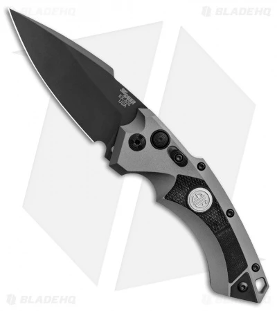 Hogue Sig Sauer EX-A05 Spear Point Automatic Knife Gray (3.5" Black) 36532 1 Hogue Sig Sauer EX-A05 Spear Point Automatic Knife Gray (3.5" Black) 36532