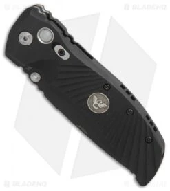 Wilson Tactical/Hogue Knives Star-Light Knife (3.5" Black) -Knives Shop Wilson Tactical Hogue Knives Star Light black BHQ 75046 er spine
