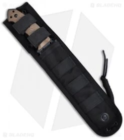 Hogue Knives EX-F01 Large Tactical Fixed Blade Knife Tan G10 (7" Plain) 35157 -Knives Shop hogue drop point blade 7 tan 35157 sheath