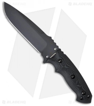 Hogue Knives EX-F01 Tactical Fixed Blade Knife Black G10 (5.5" Plain) 35179 1 Hogue Knives EX-F01 Tactical Fixed Blade Knife Black G10 (5.5" Plain) 35179